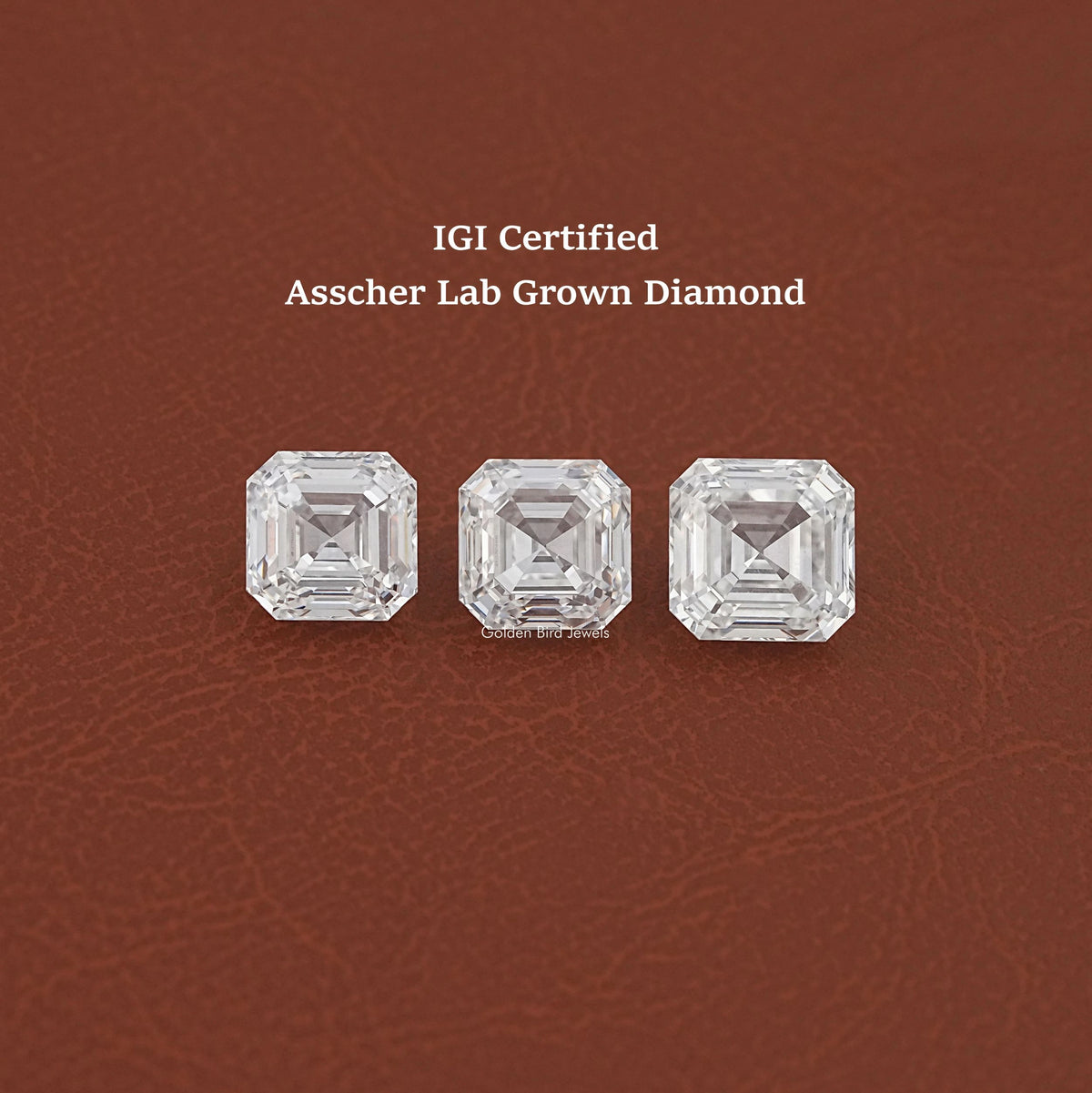 IGI Certified Asscher Cut Loose Lab Diamond