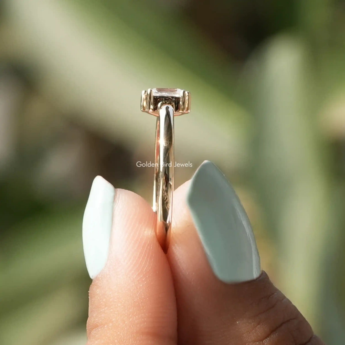 Marquise And Emerald Lab Diamond Toi Et Moi Ring