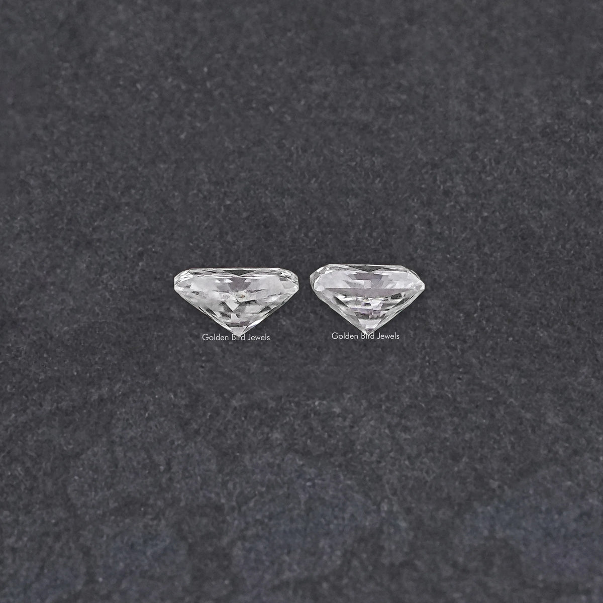 Radiant Cut Loose Moissanite Pair