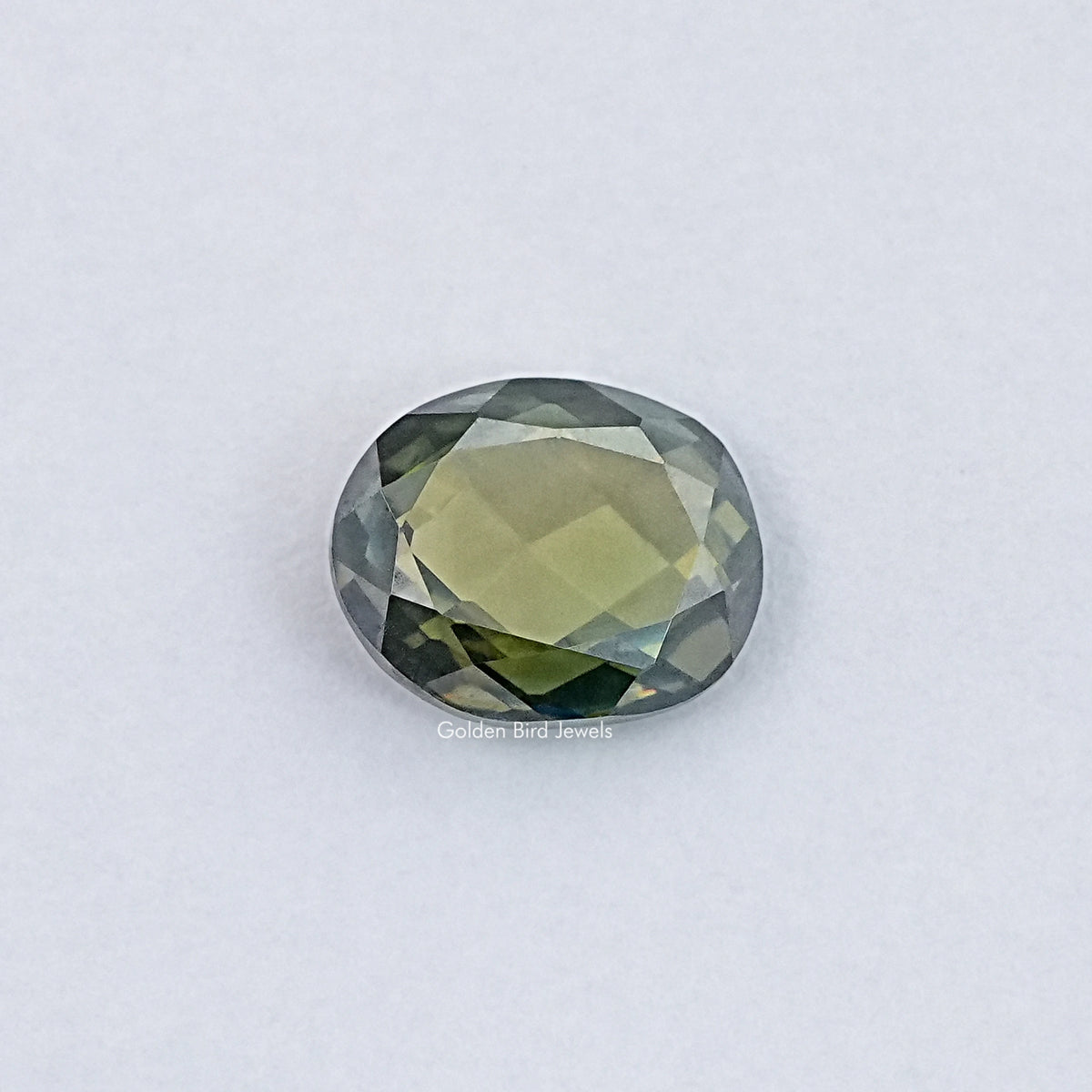 Rose Cut Oval Moissanite Loose Stone