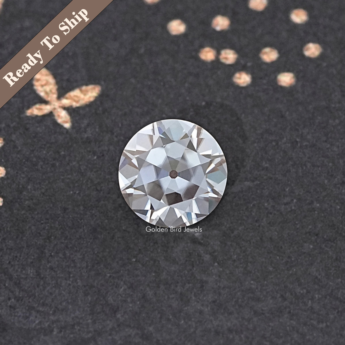 Old European Cut Round Loose Moissanite