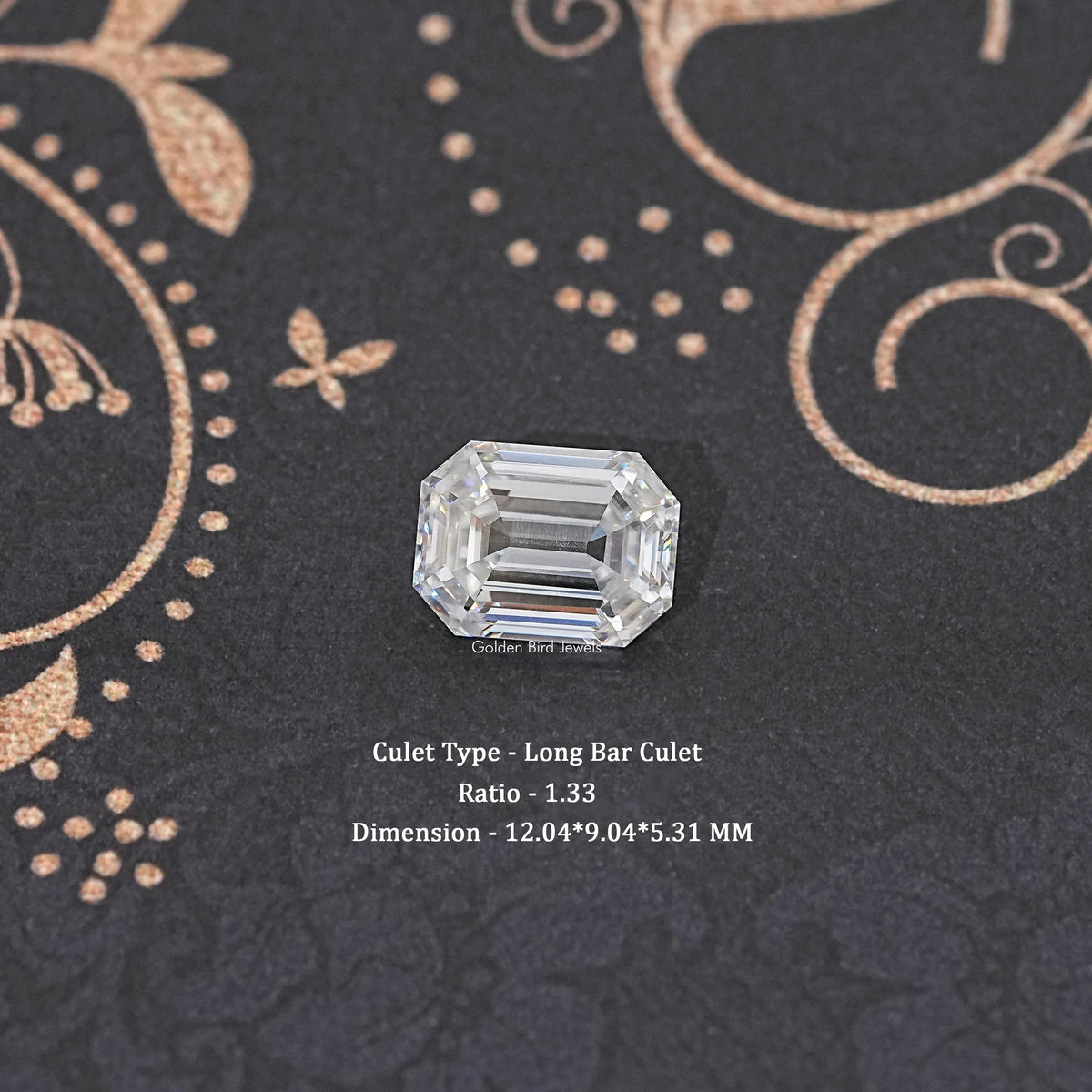 Colorless Old Mine Emerald Loose Stone