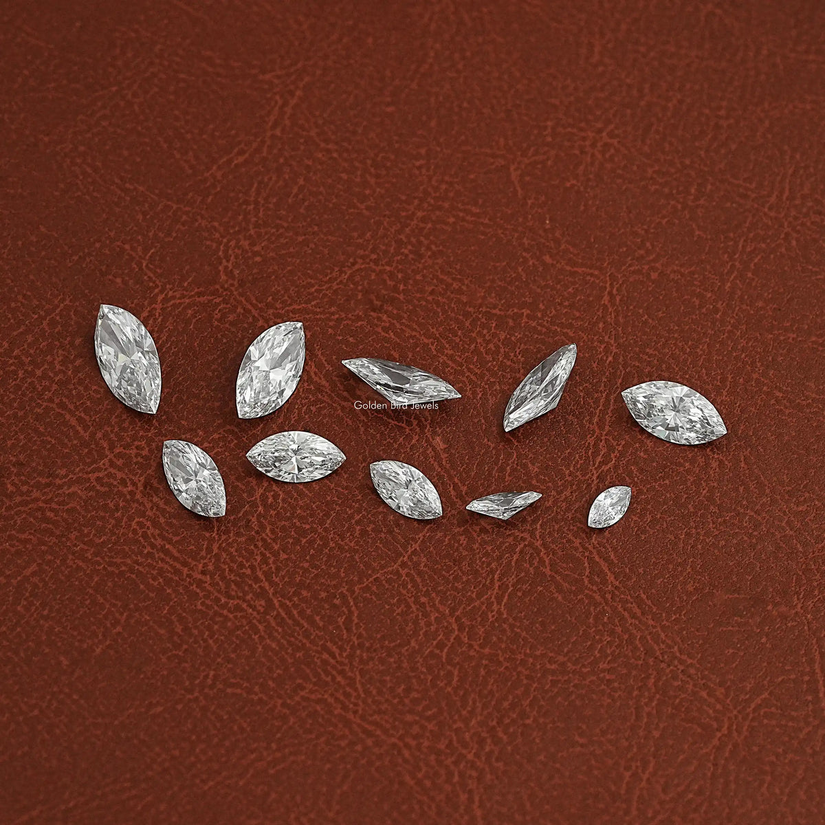 View of Marquise Cut Lab Loose Diamond