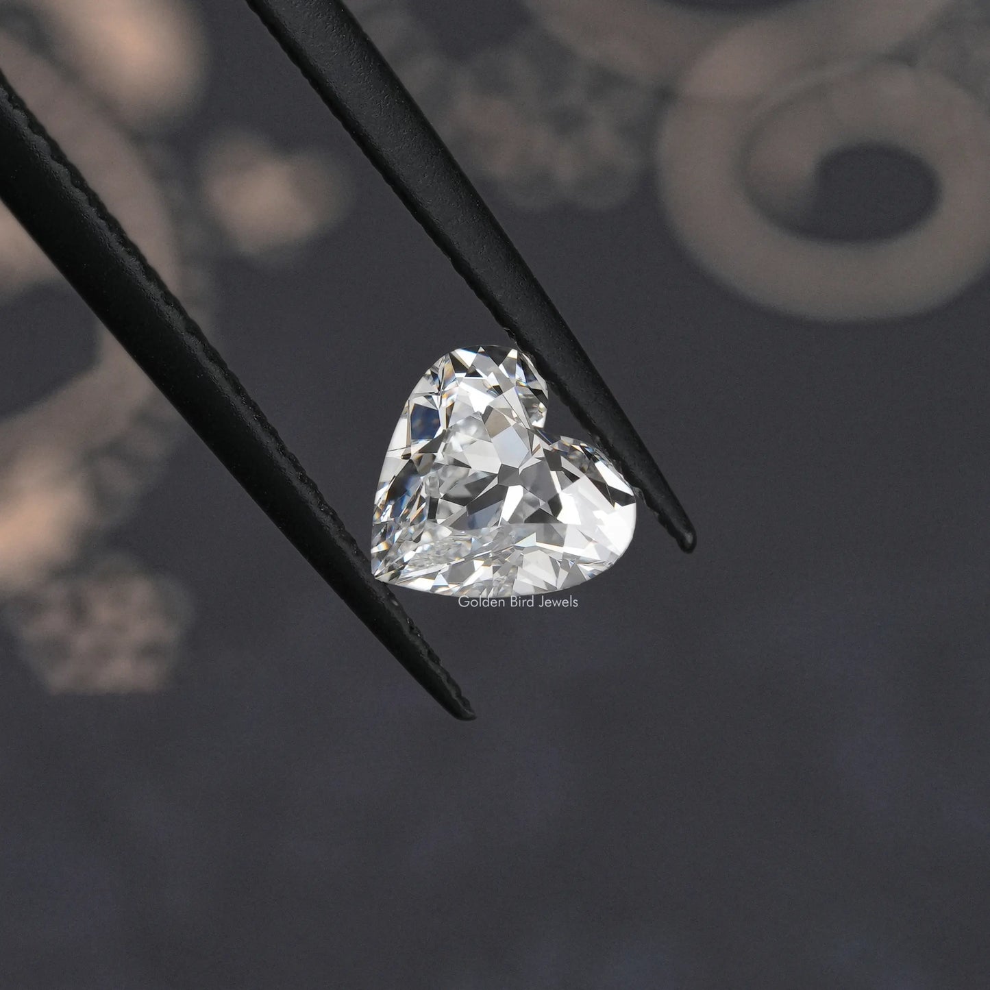 Old Mine Heart Lab Loose Diamond