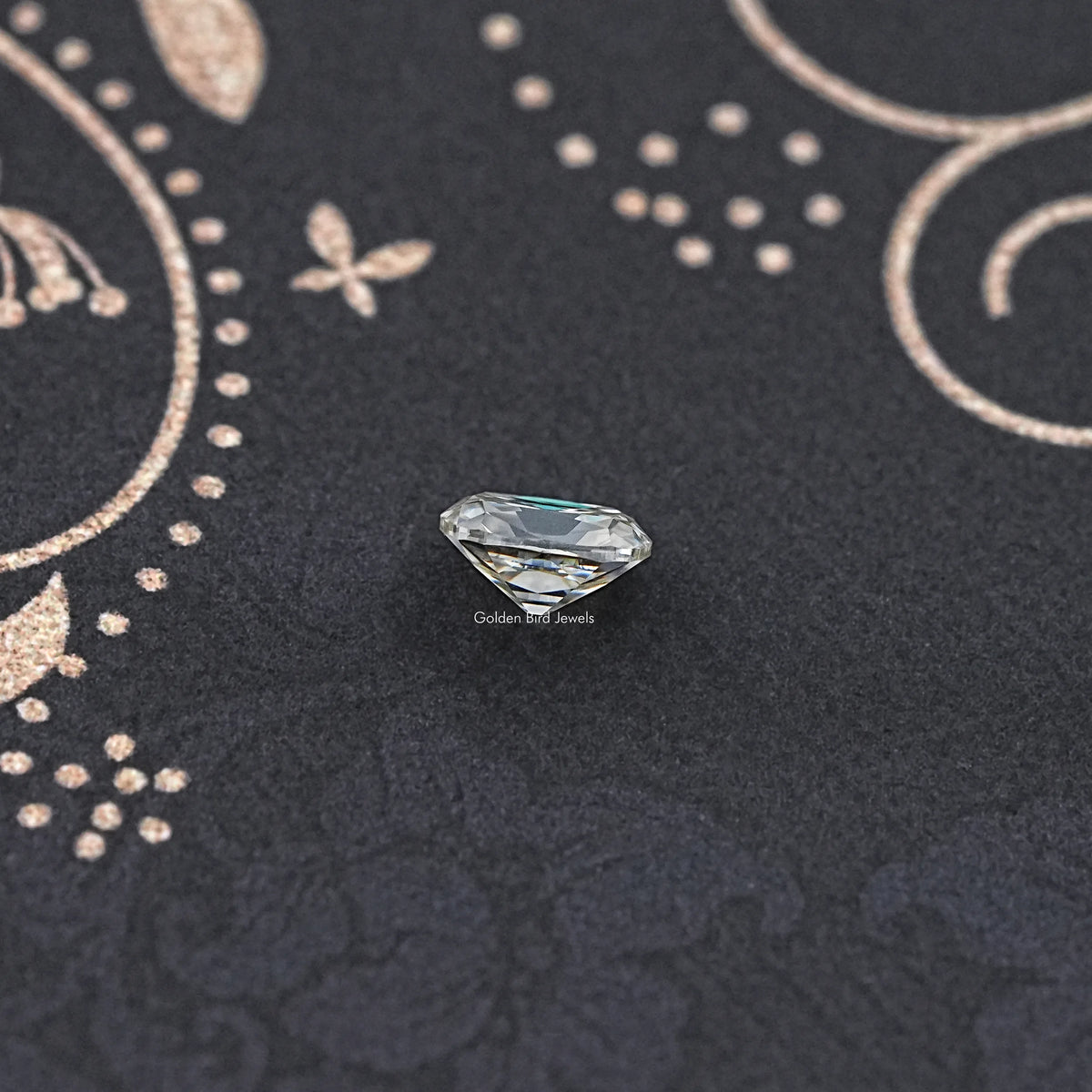 Old Mine Cut Cushion Moissanite Loose Stone