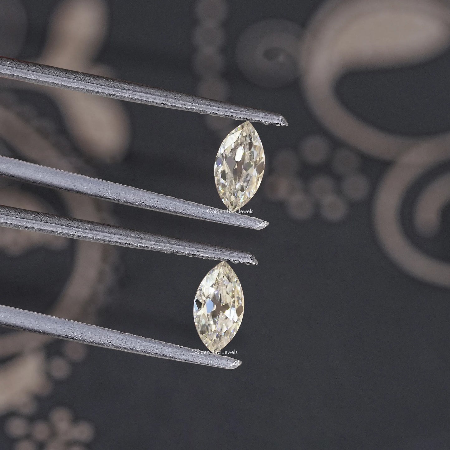Old Mine Marquise Cut Loose Moissanite