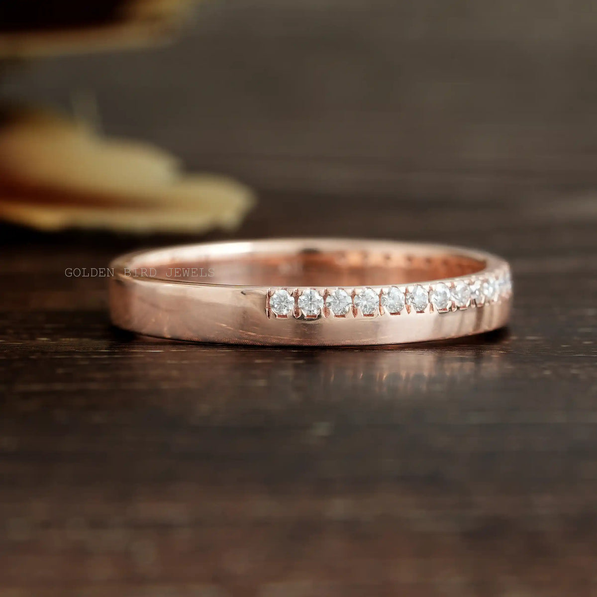 Round Cut Lab Diamond Eternity Band