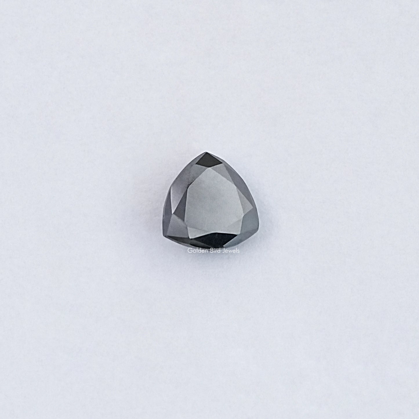 View Of Trillion Cut Moissanite Loose Stone