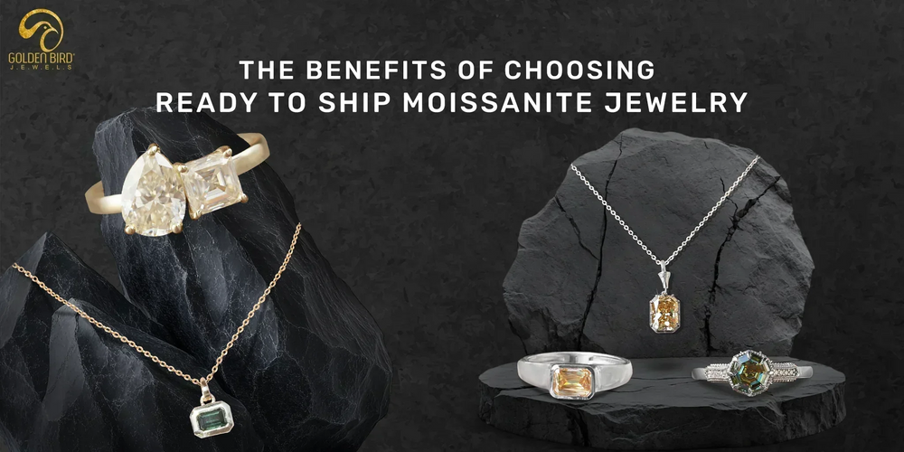 The Benefits Of Choosing Ready To Ship Moissanite Jewelry