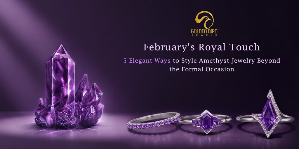 Elegant ways to style amethyst jewelry beyond formal occasions