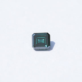 Front View Of Old mine Asscher Moissanite 