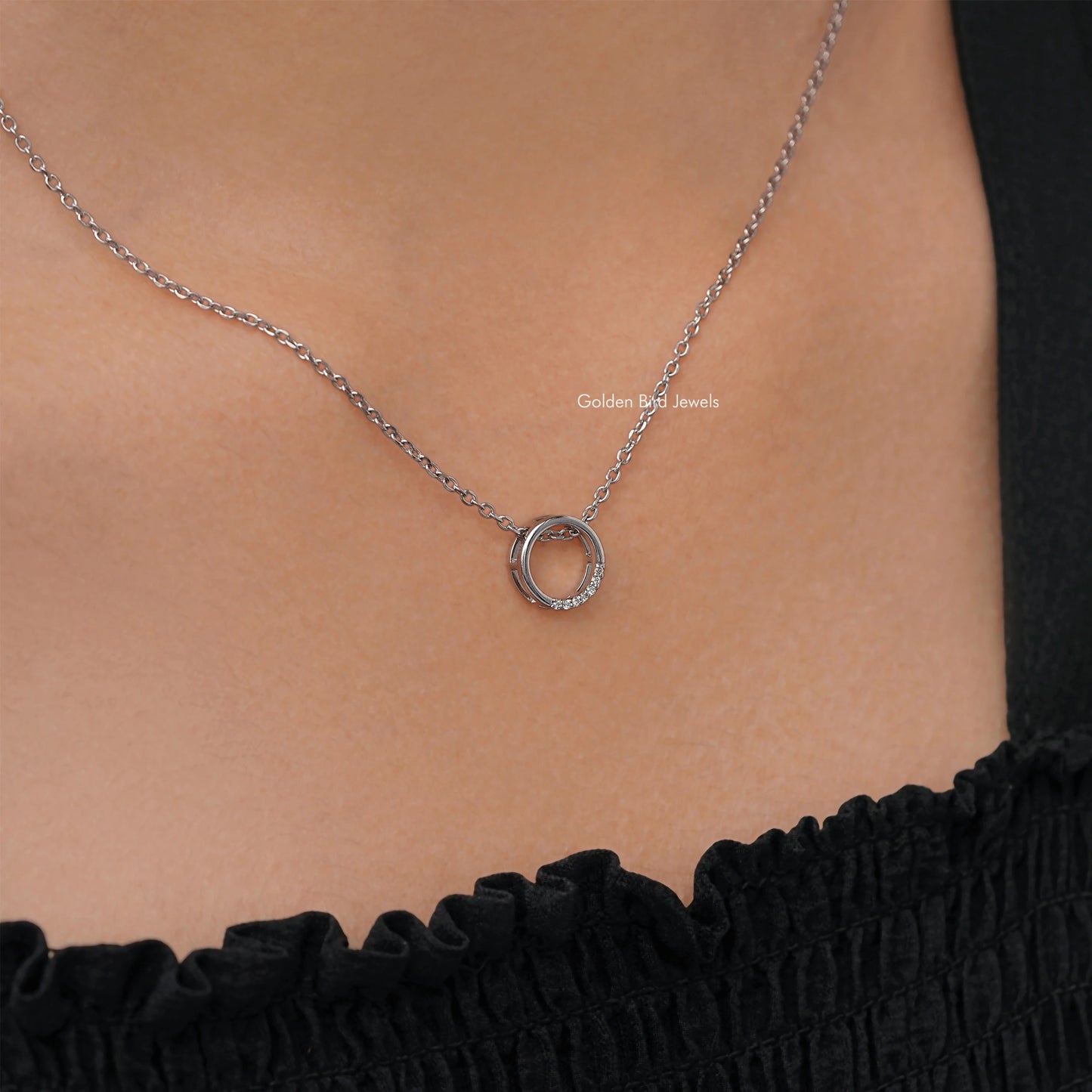 Round Cut Lab Grown Diamond Pendant