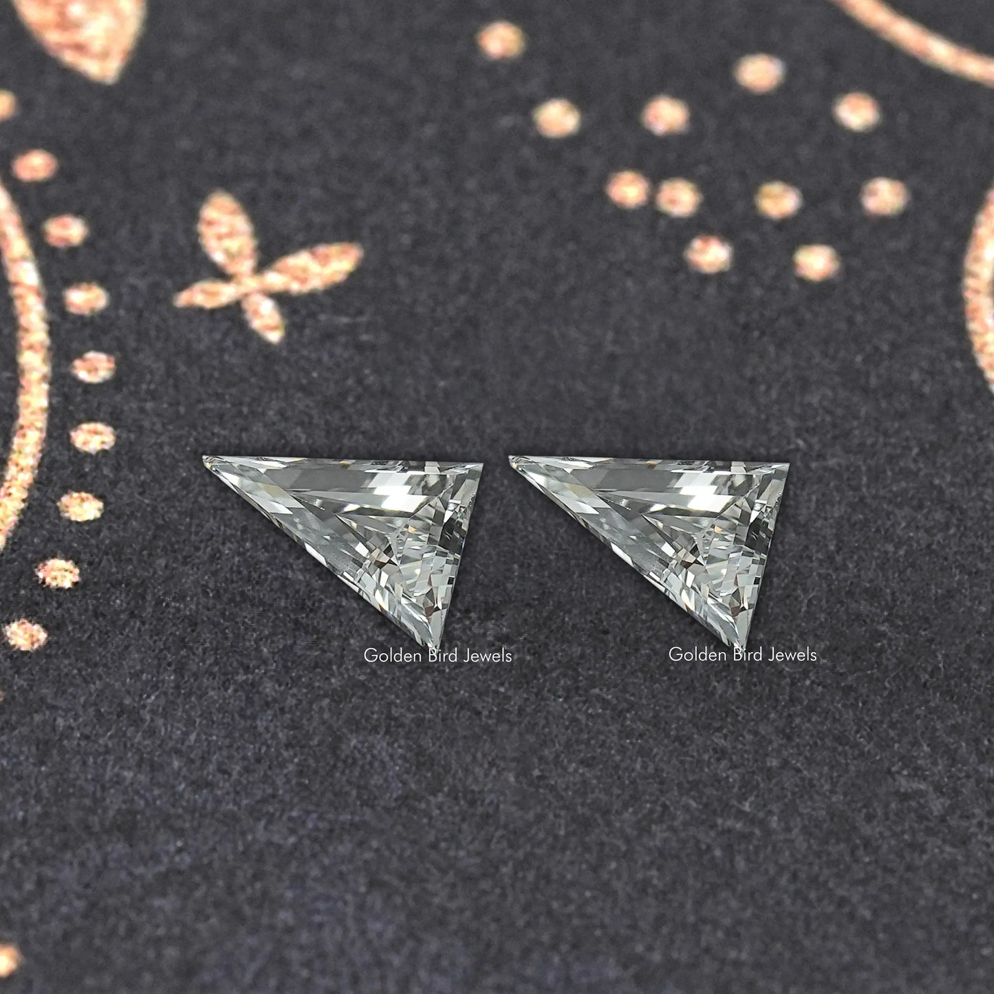 Long Triangle Shaped Lab Cut Diamond