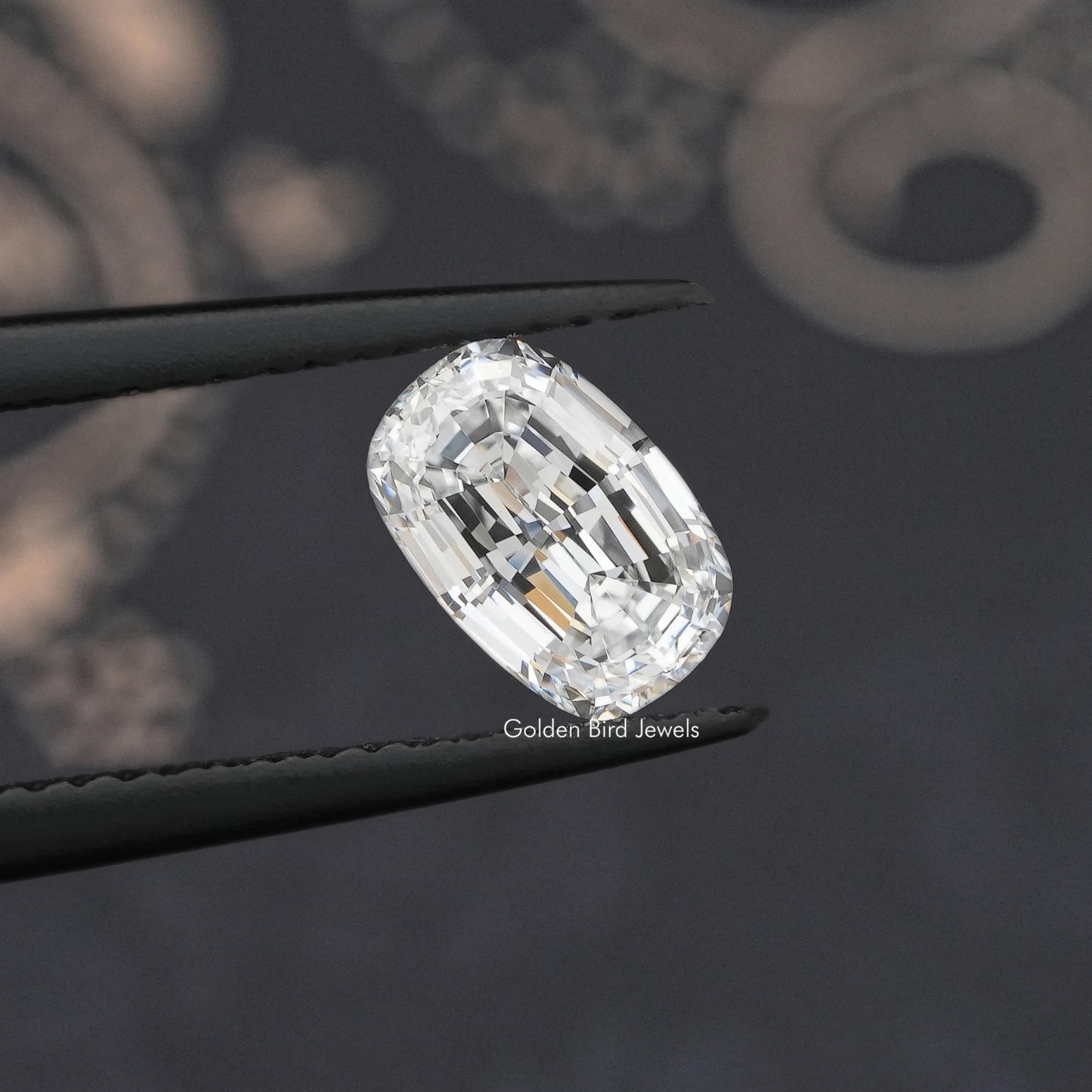 Step Cut Cushion Lab Loose Diamond