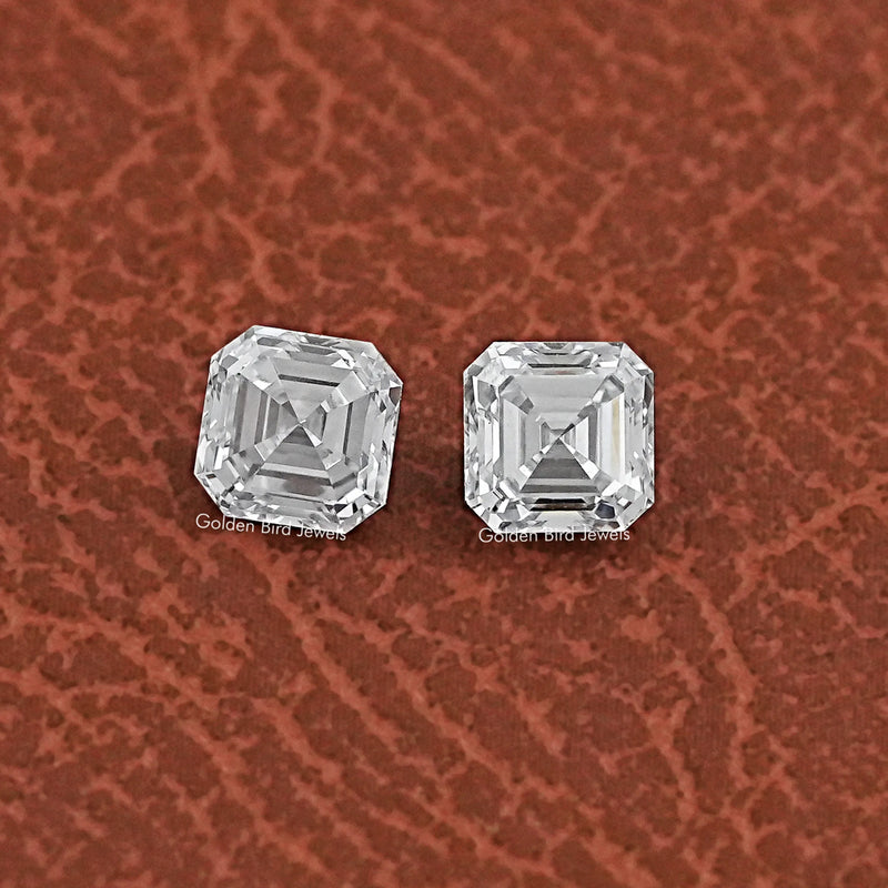 Asscher Cut Lab Grown Diamond Pair