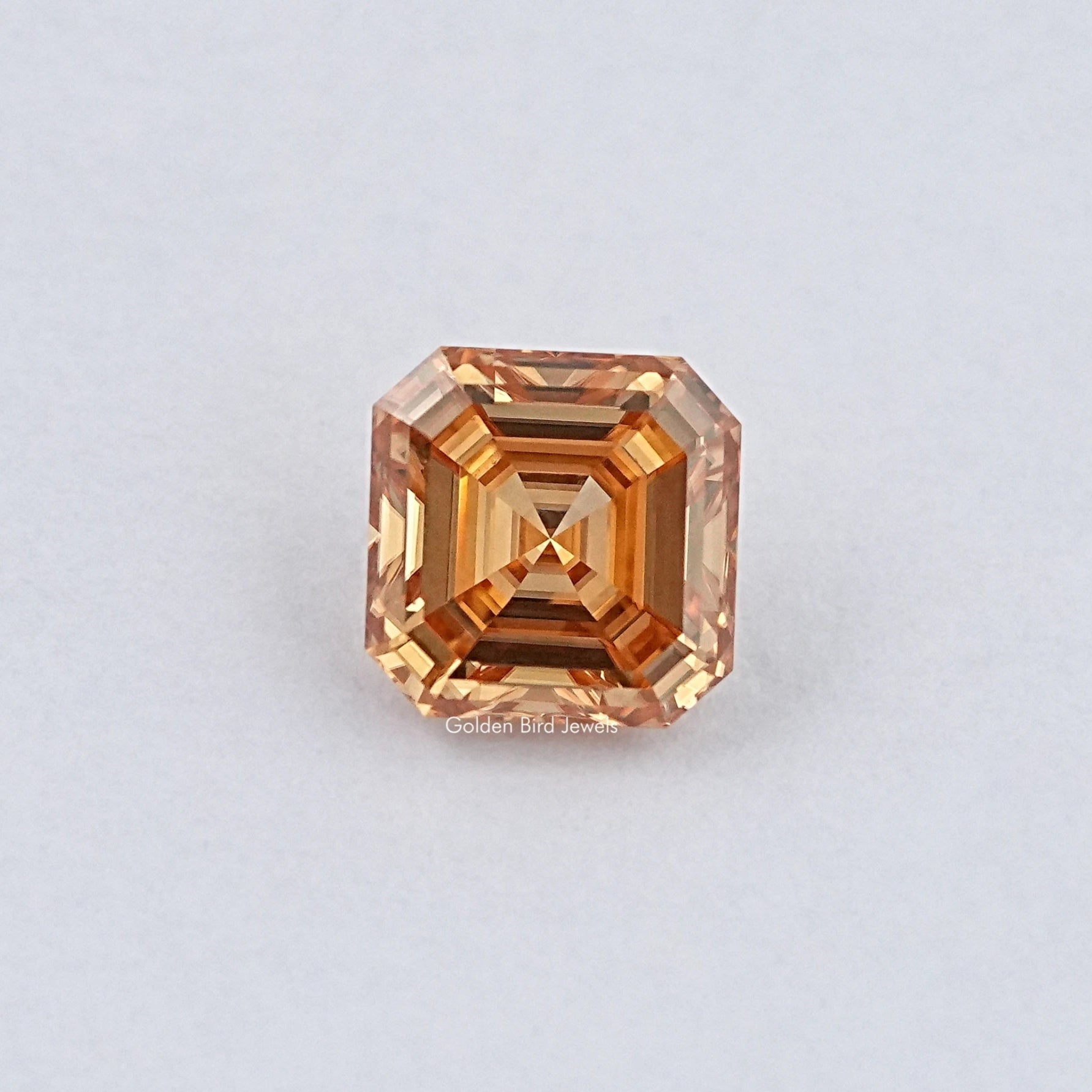 View Of Asscher Cut Loose Moissanite 