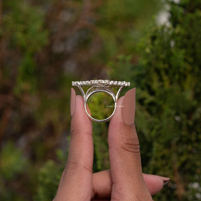 Champagne Marquise Cut Moissanite Vintage Ring