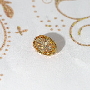 Champagne Oval Moissanite Loose Stone