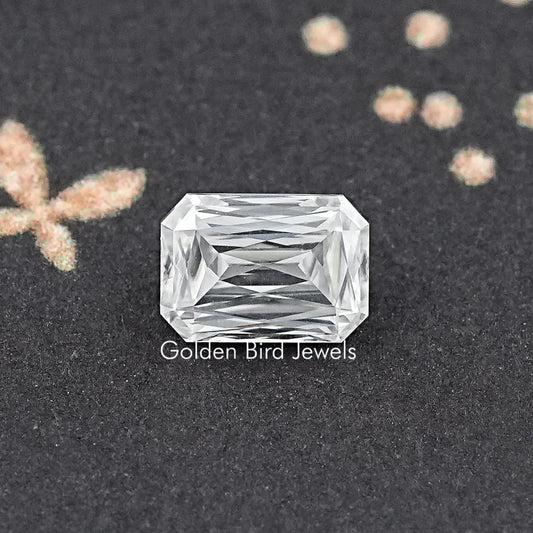 Criss Cut Moissanite Loose Stone
