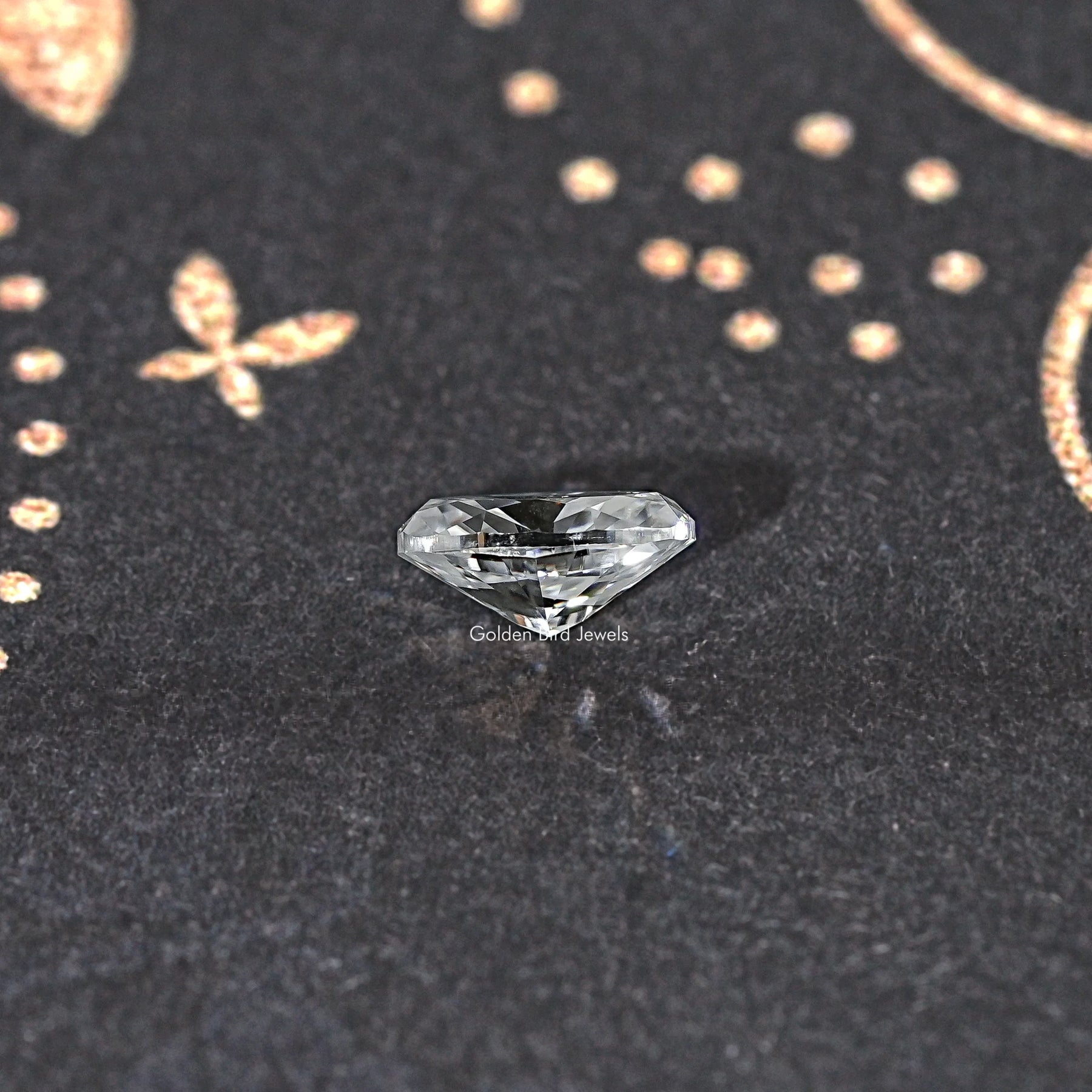 Crushed Ice Oval Loose Moissanite