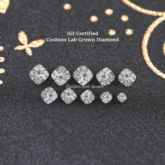 Cushion Cut Lab Grown Loose Diamond