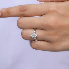 Close view of Dutch Marquise Cut Ring