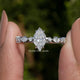 Dutch Marquise Cut Moissanite Engagement Ring