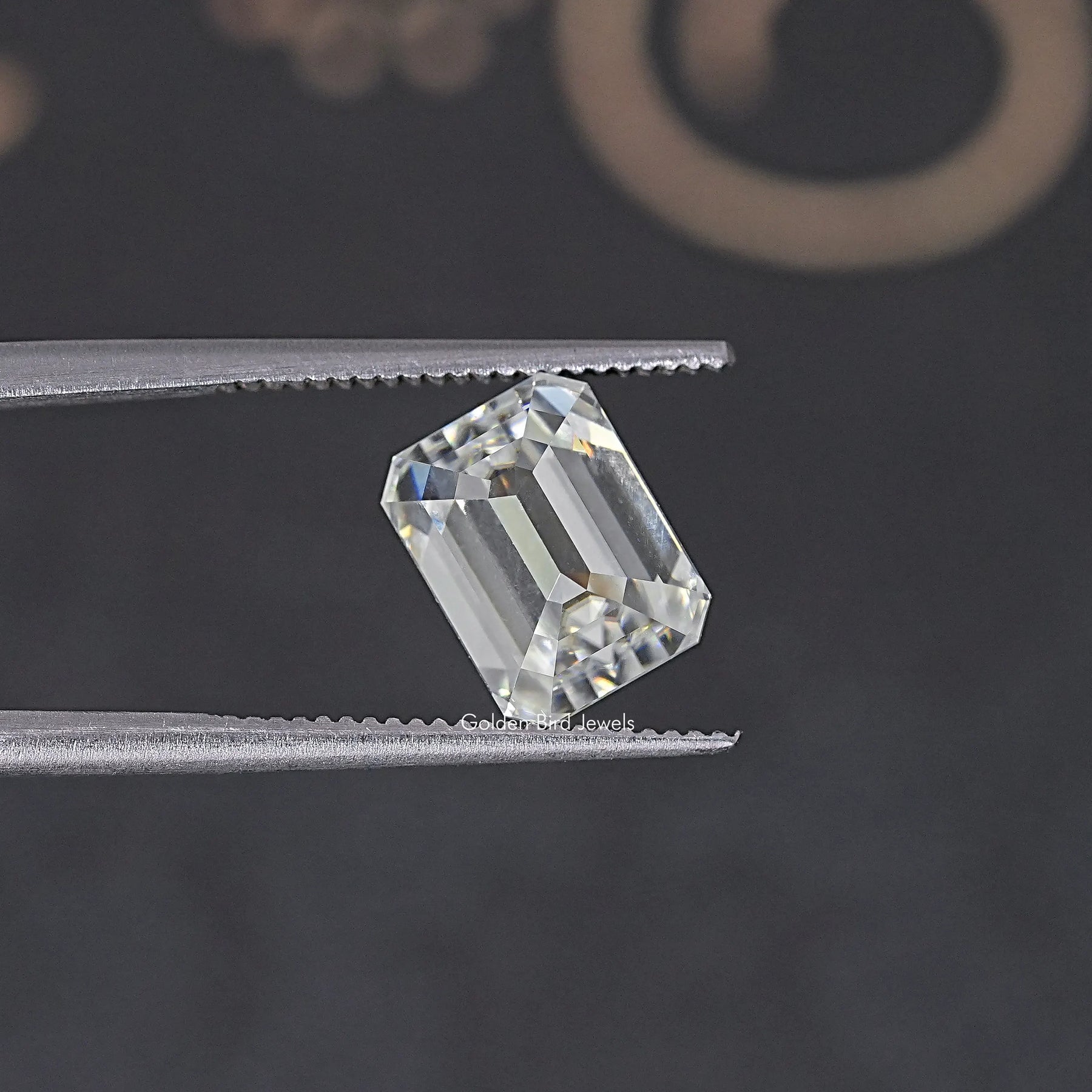 Emerald Moissanite Loose Stone