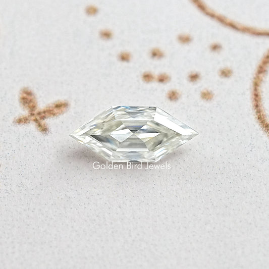 Hexagon Cut Moissanite Loose Stone
