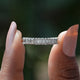 Baguette Cut Moissanite Half Eternity Band