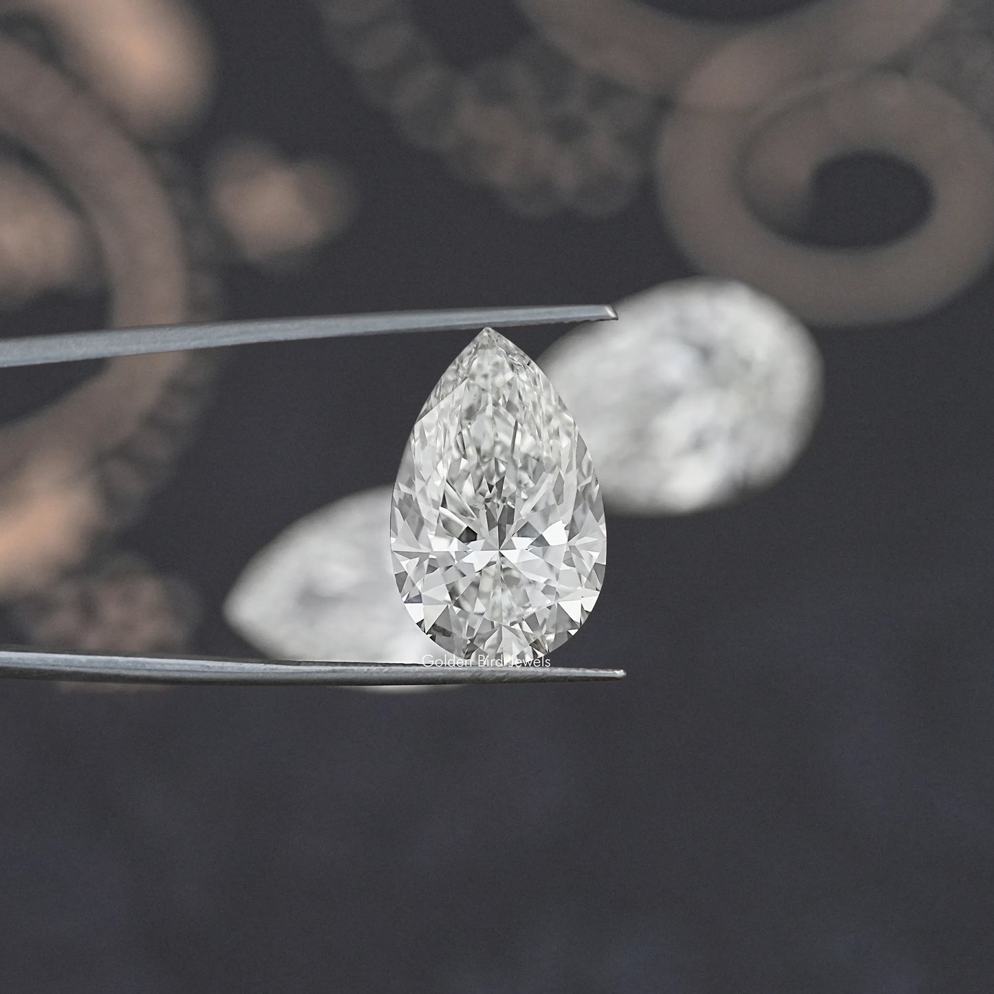 Pear Cut Lab Diamond Loose