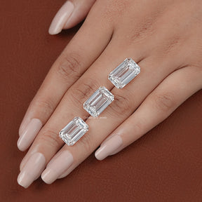In Hand Showing View Of lab Diamond loose 