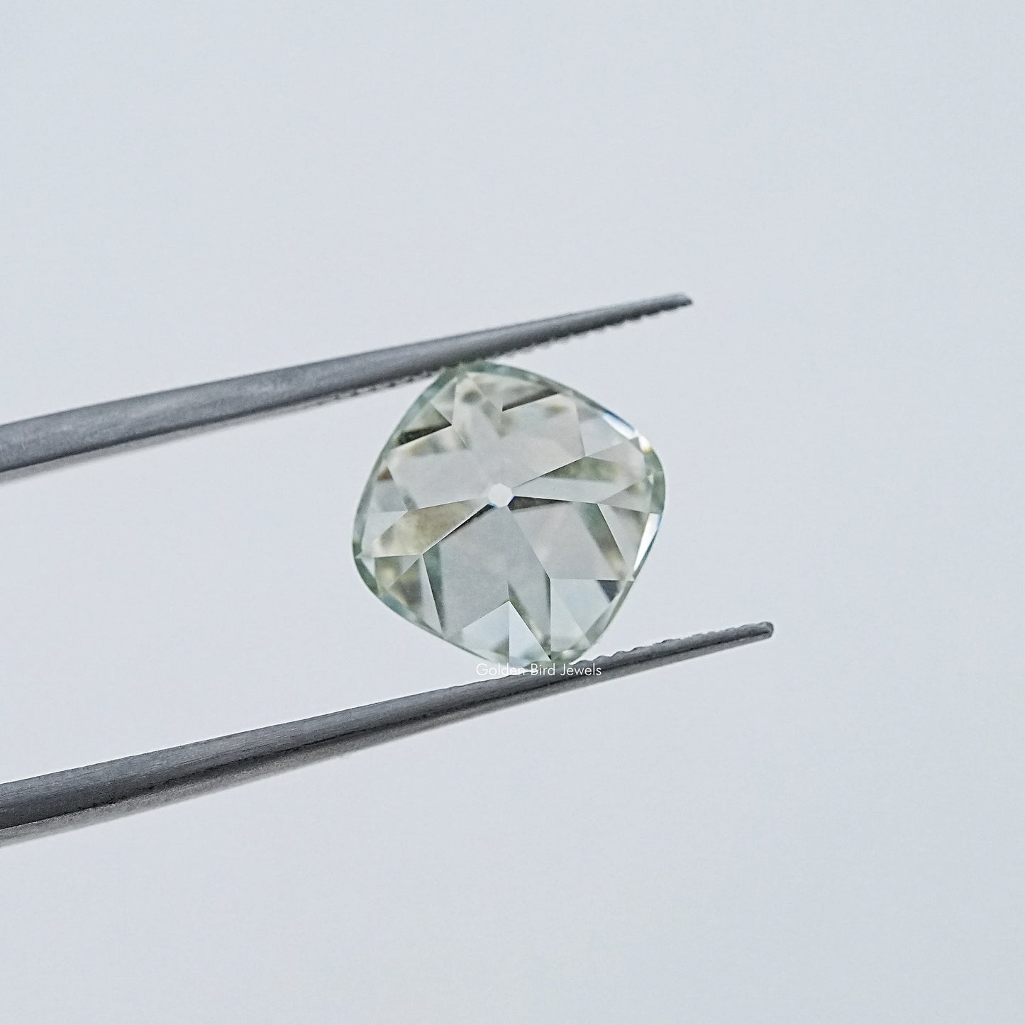 Light Blue Old Mine Cushion Cut Loose Stone
