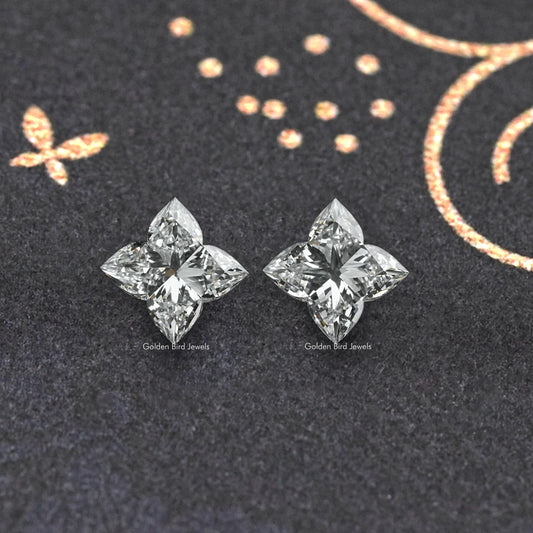 Flower Lily Cut Lab Grown Diamond