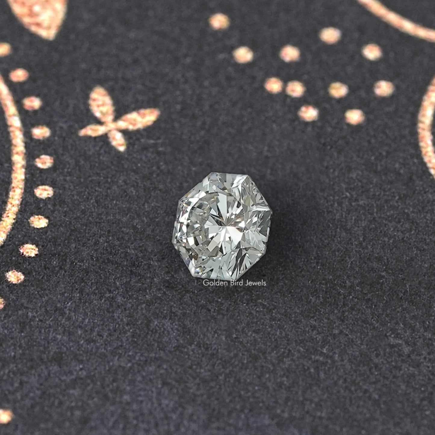 Octagon Shaped Lab Grown Diamond