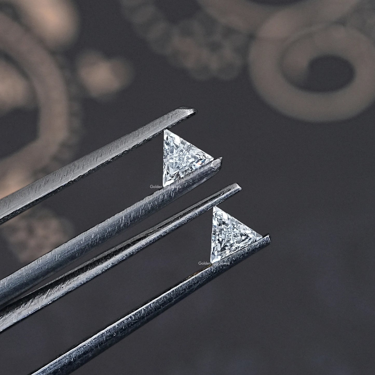 Step Cut Triangle Lab Grown Diamond