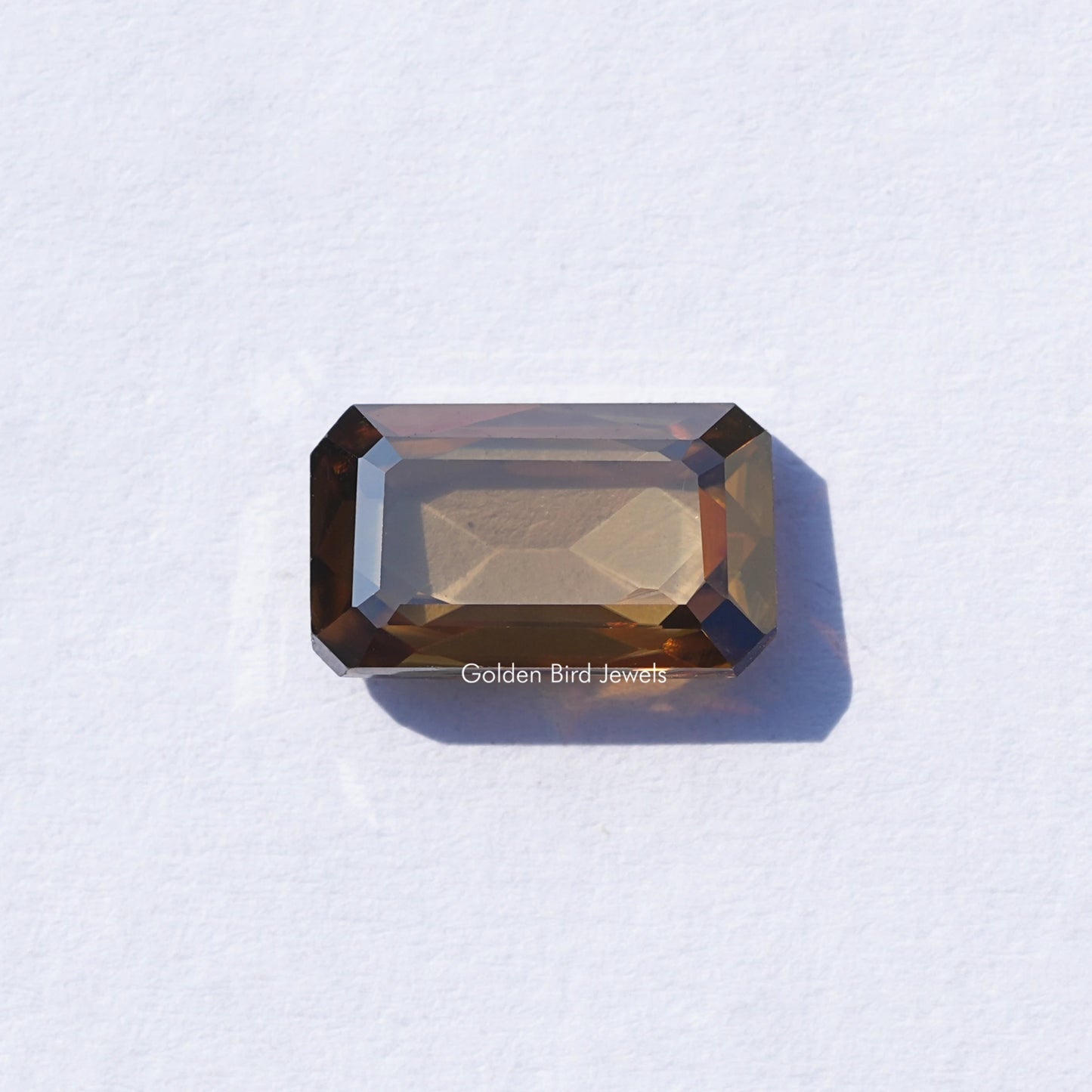 Rose Cut Emerald Loose Moissanite