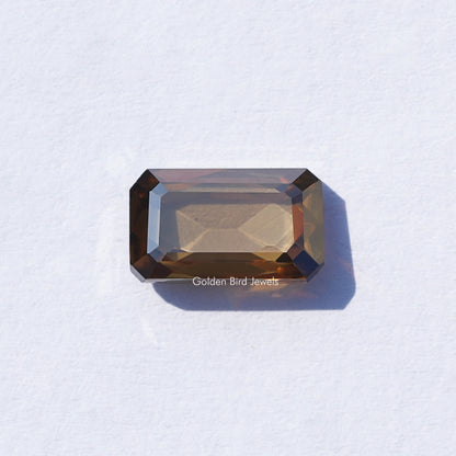 Rose Cut Emerald Loose Moissanite