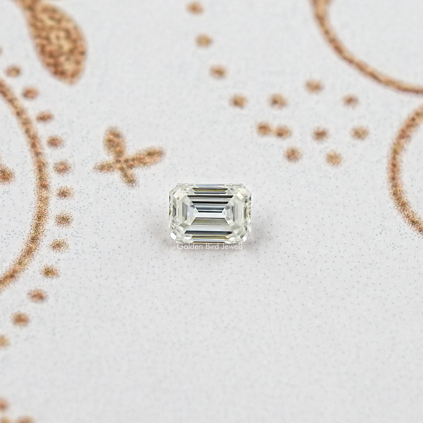 1.30 CT Emerald Cut Moissanite Loose Stone