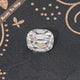 Near Colorless Old Cut Cushion Loose Stone