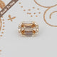 Old Mine Yellow Cushion Loose Stone