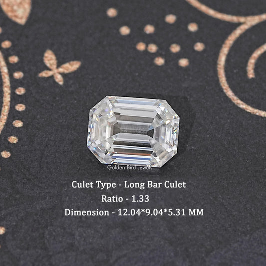 Colorless Old Mine Emerald Loose Stone