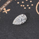 Old Mine Pear Cut Loose Moissanite