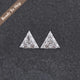 Triangle Cut Loose Moissanite Matching Pair