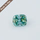 Blue Old Mine Cushion Loose Moissanite