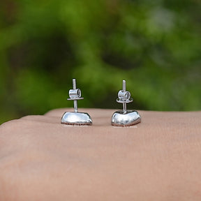 Milgrain Pear Shaped Lab Diamond Stud Earrings