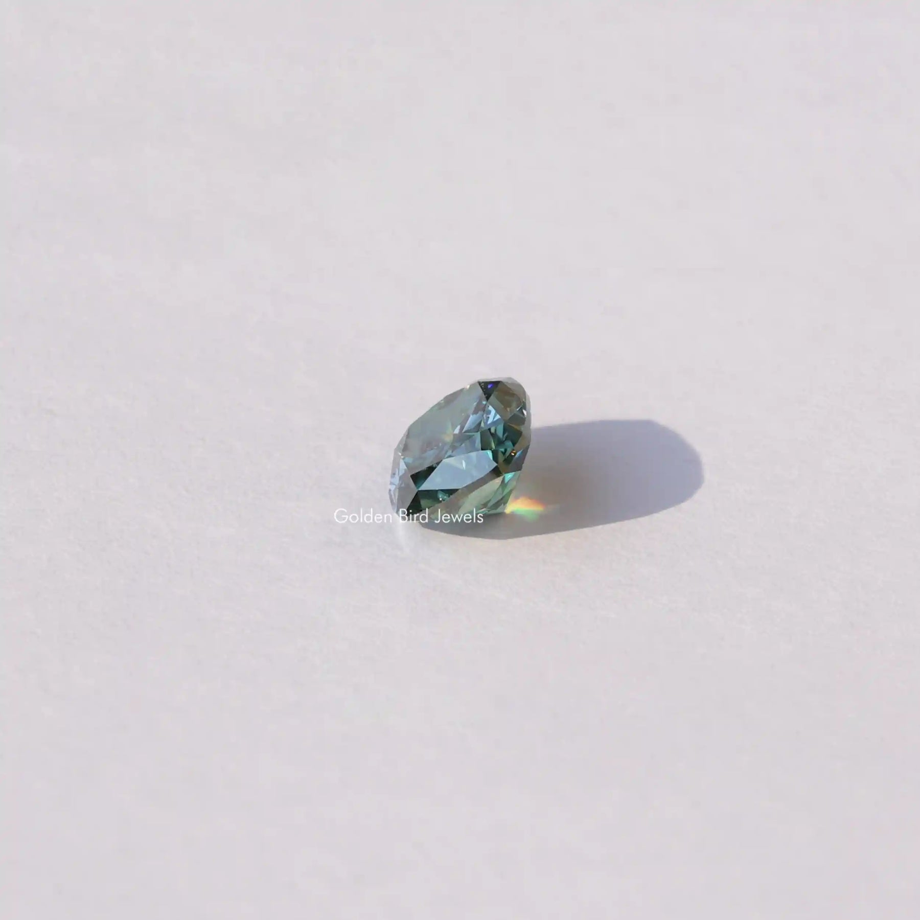 Cross View Of  Elongated Cushion Cut Loose Stone