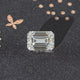 Near Colorless Emerald Moissanite Loose