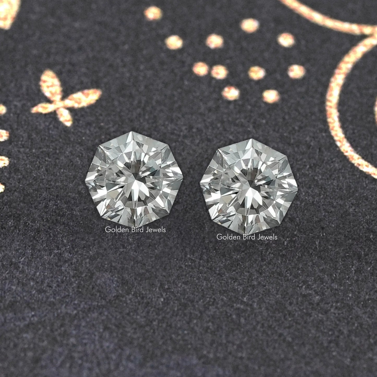 Octagon Shaped Lab Grown Diamond