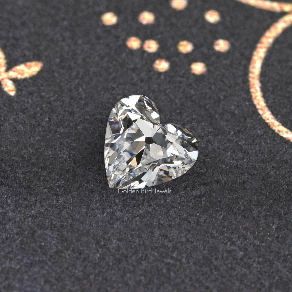 Old Mine Heart Lab Loose Diamond
